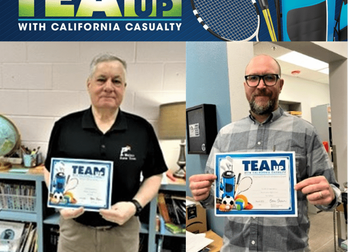 IEA Members Receive Athletics Grant from California Casualty