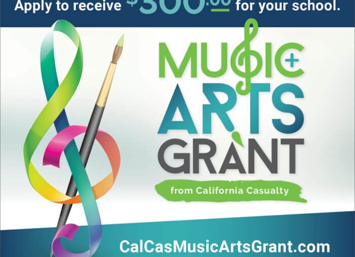 California Casualty Offers Music & Arts Grants